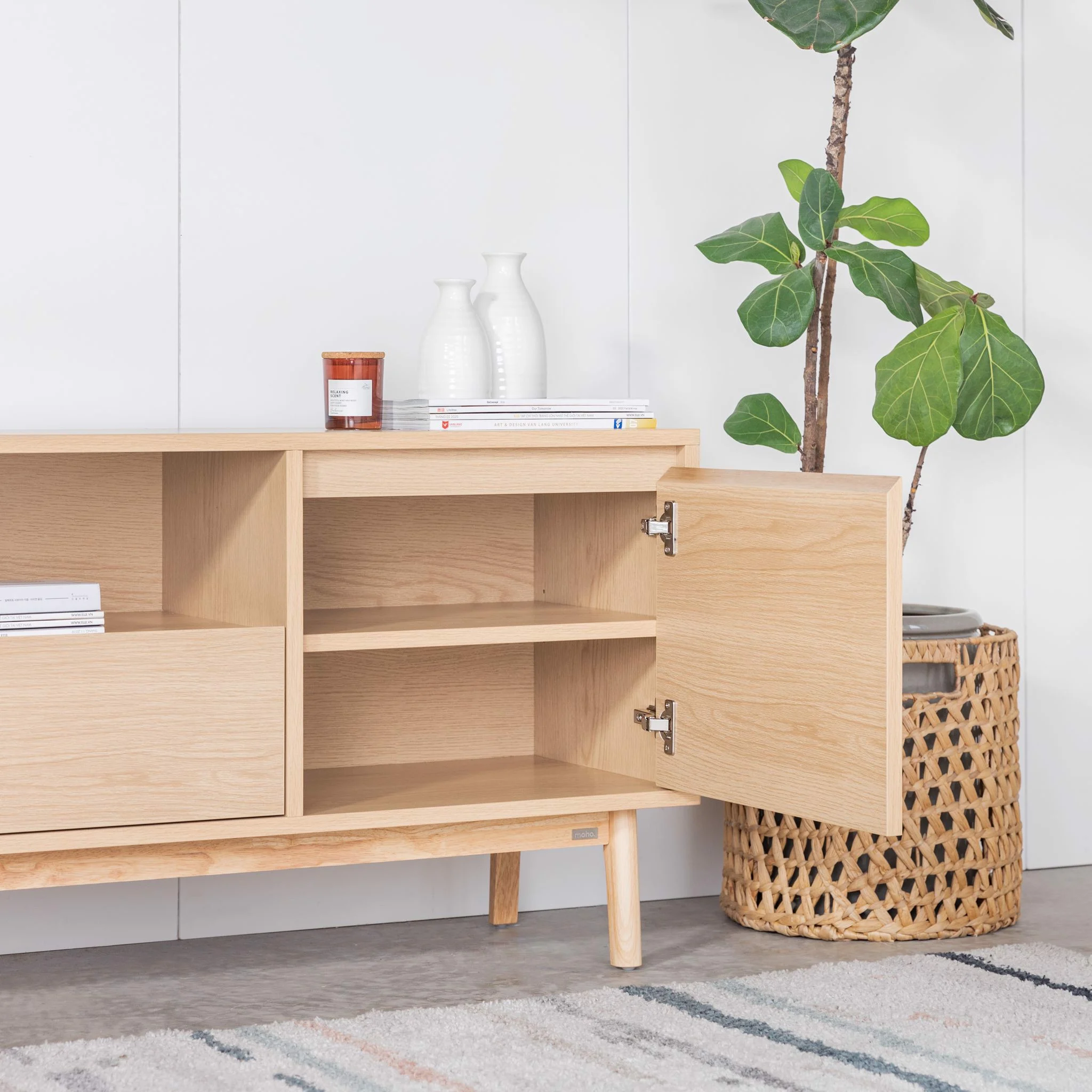 2Tủ Kệ Tivi Gỗ OSLO 201