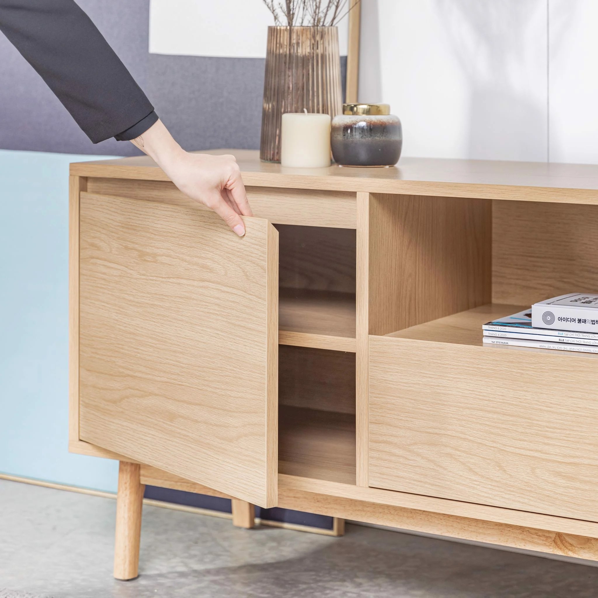 4Tủ Kệ Tivi Gỗ OSLO 201