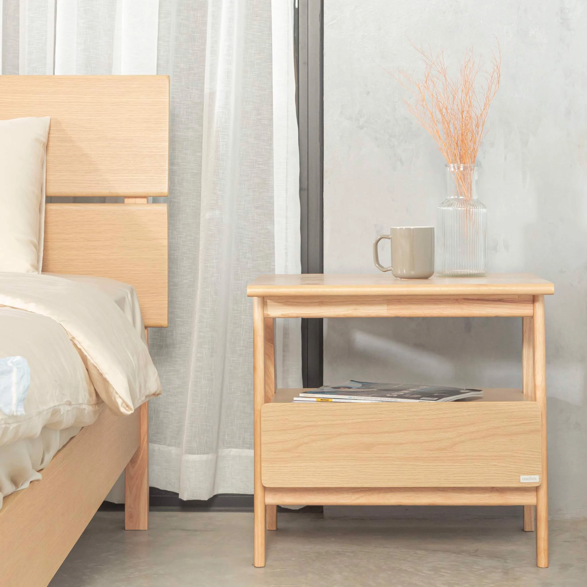 Giường Ngủ Gỗ VLINE 601 Nhiều Kích Thước5